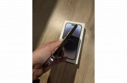 Eladó Apple iPhone 14 Pro (128 GB, ezüst), kártyafüggetlen telefon – újszerű állapot
