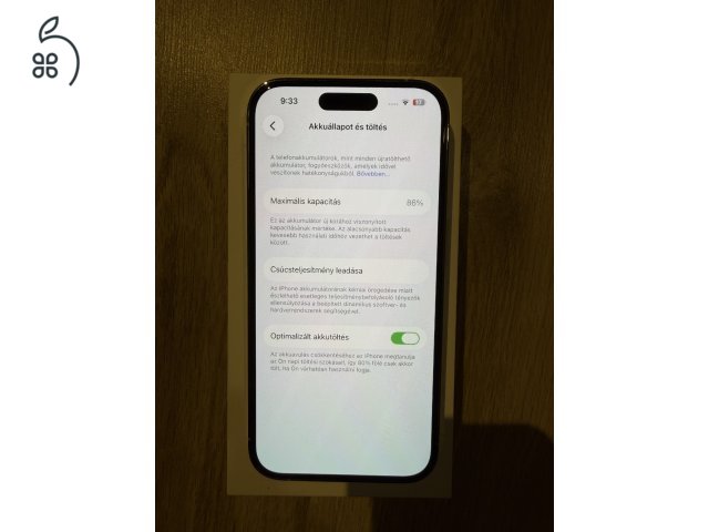 Eladó Apple iPhone 14 Pro (128 GB, ezüst), kártyafüggetlen telefon – újszerű állapot
