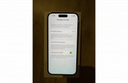 Eladó Apple iPhone 14 Pro (128 GB, ezüst), kártyafüggetlen telefon – újszerű állapot