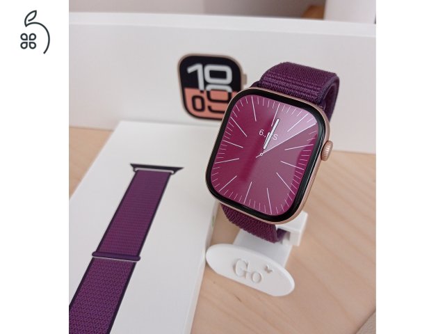 Apple Watch S10 46mm Rose Gold GPS - 100% akku –