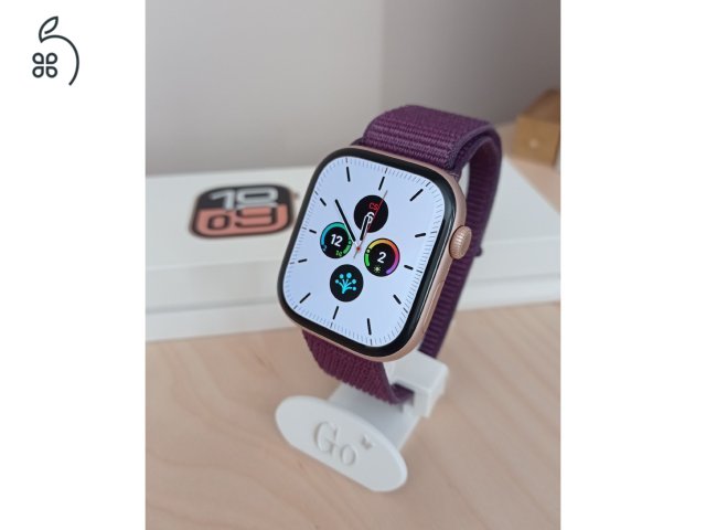 Apple Watch S10 46mm Rose Gold GPS - 100% akku –