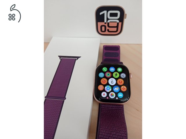 Apple Watch S10 46mm Rose Gold GPS - 100% akku –