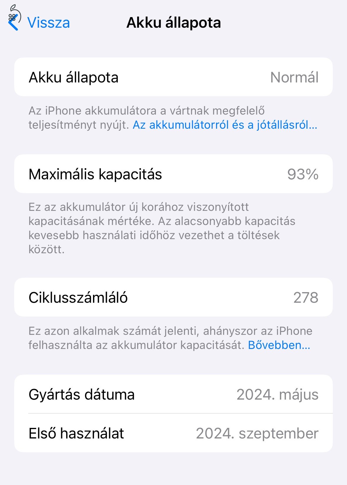 iPhone 15 Black független 128 GB - tokban, fóliázva
