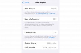 iPhone 15 Black független 128 GB - tokban, fóliázva