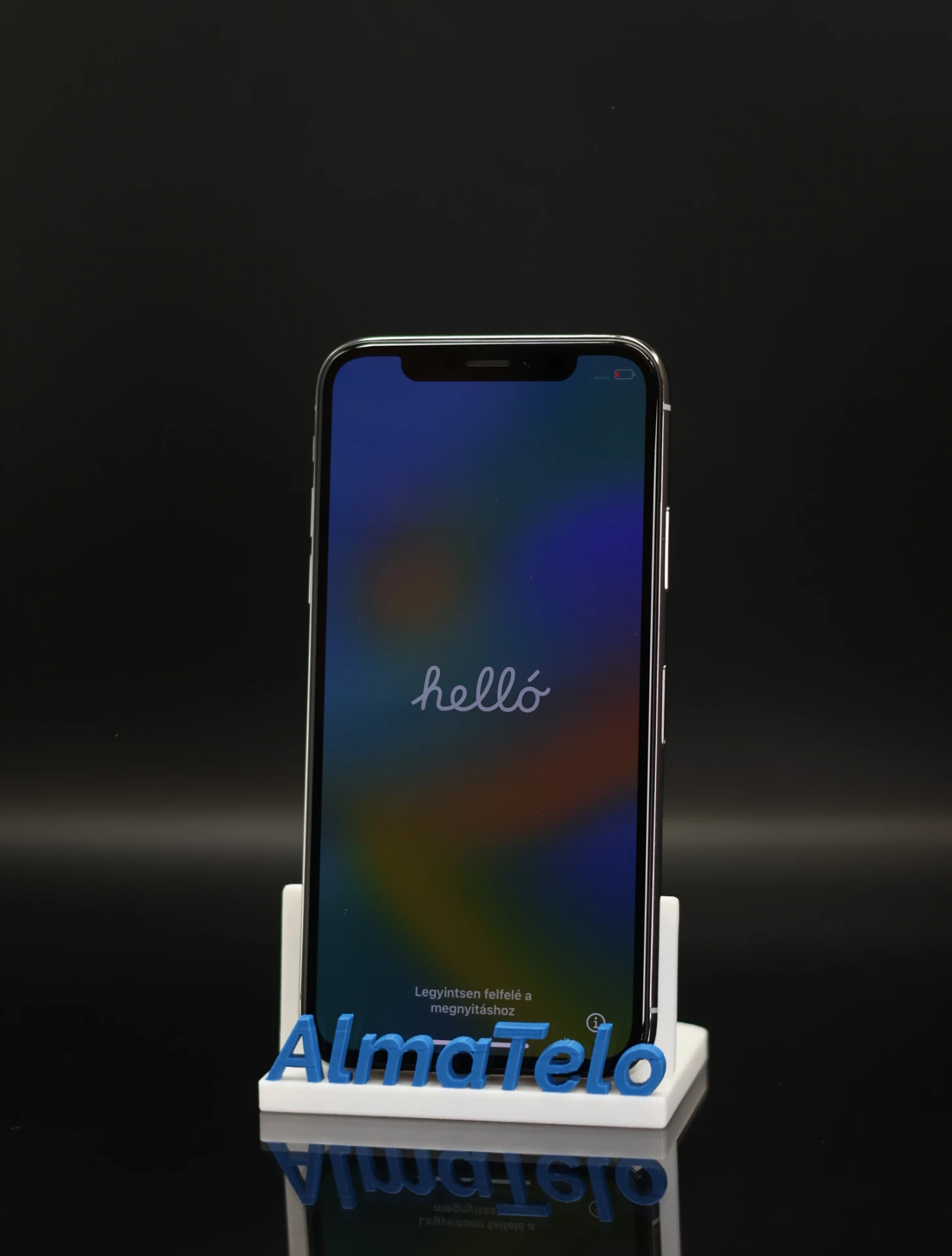 Apple iPhone X 64 GB Silver 100% akku - 12 HÓ GARANCIA