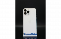 Apple iPhone 13 Pro Max 128 GB Silver 100% akku - 12 HÓ GARANCIA