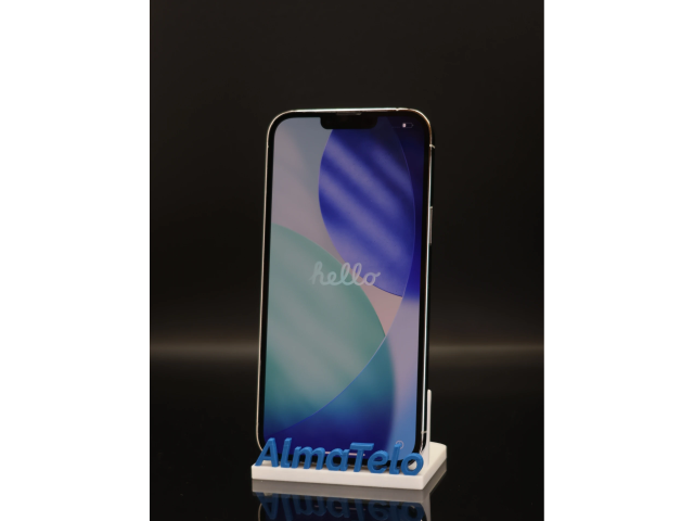 Apple iPhone 13 Pro Max 128 GB Silver 100% akku - 12 HÓ GARANCIA