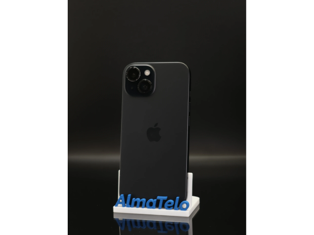 Apple iPhone 15 128 GB Black 100% akku - 12 HÓ GARANCIA