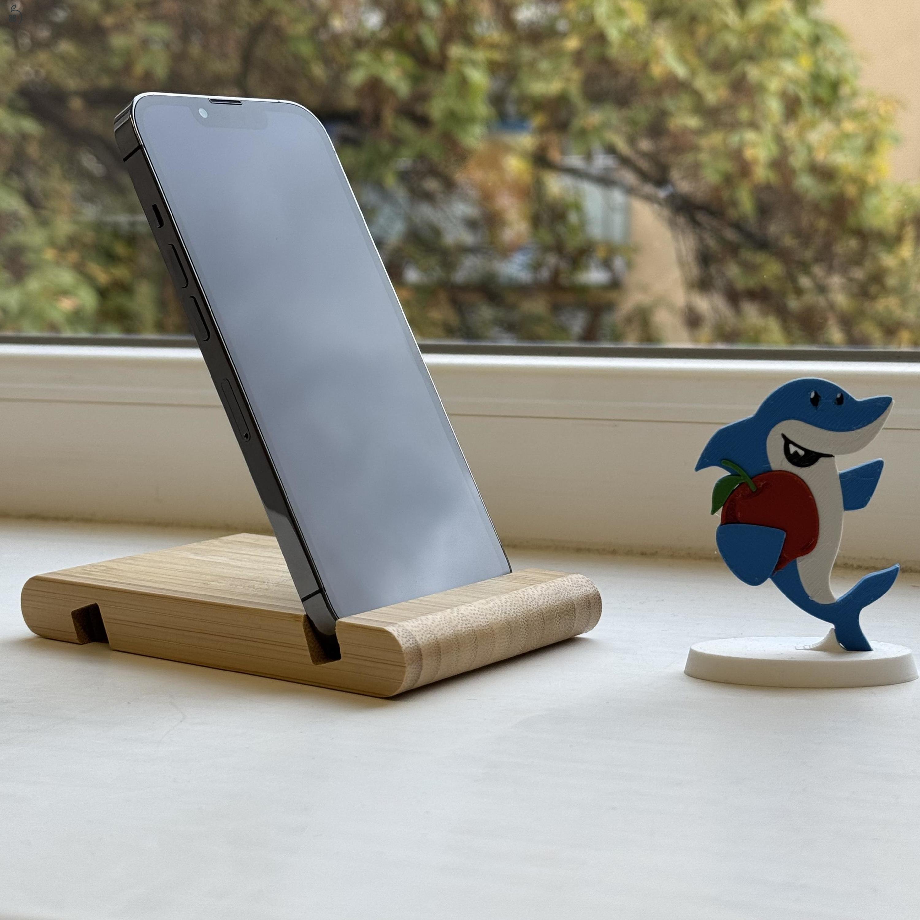 GYÖNYÖRŰ iPhone 13 Pro 128GB Graphite -1 ÉV GARANCIA - Kártyafüggetlen, MS3962, 100% Akkumulátor