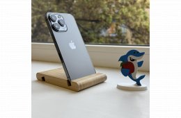 HIBÁTLAN iPhone 13 Pro 128GB Graphite-1 ÉV GARANCIA - Kártyafüggetlen, MS4108, 100% Akksi