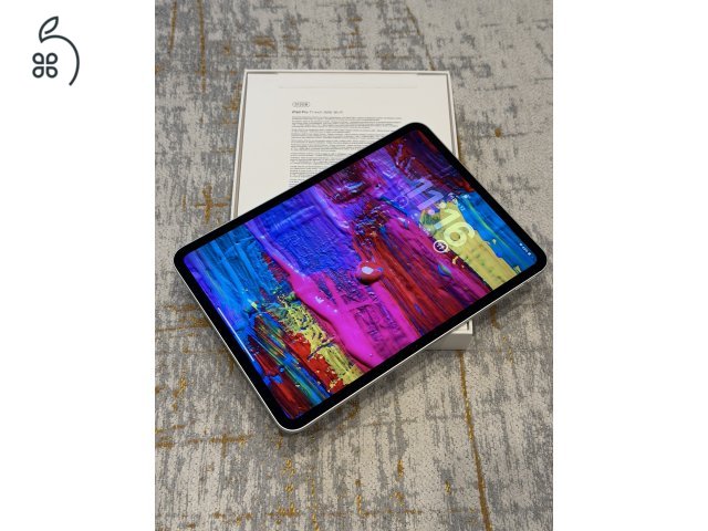 iPad Pro 11″ M4 | ezüst | 512 GB | 95% akku | OLED 120 Hz | újszerű | 1 év 9 hó gari