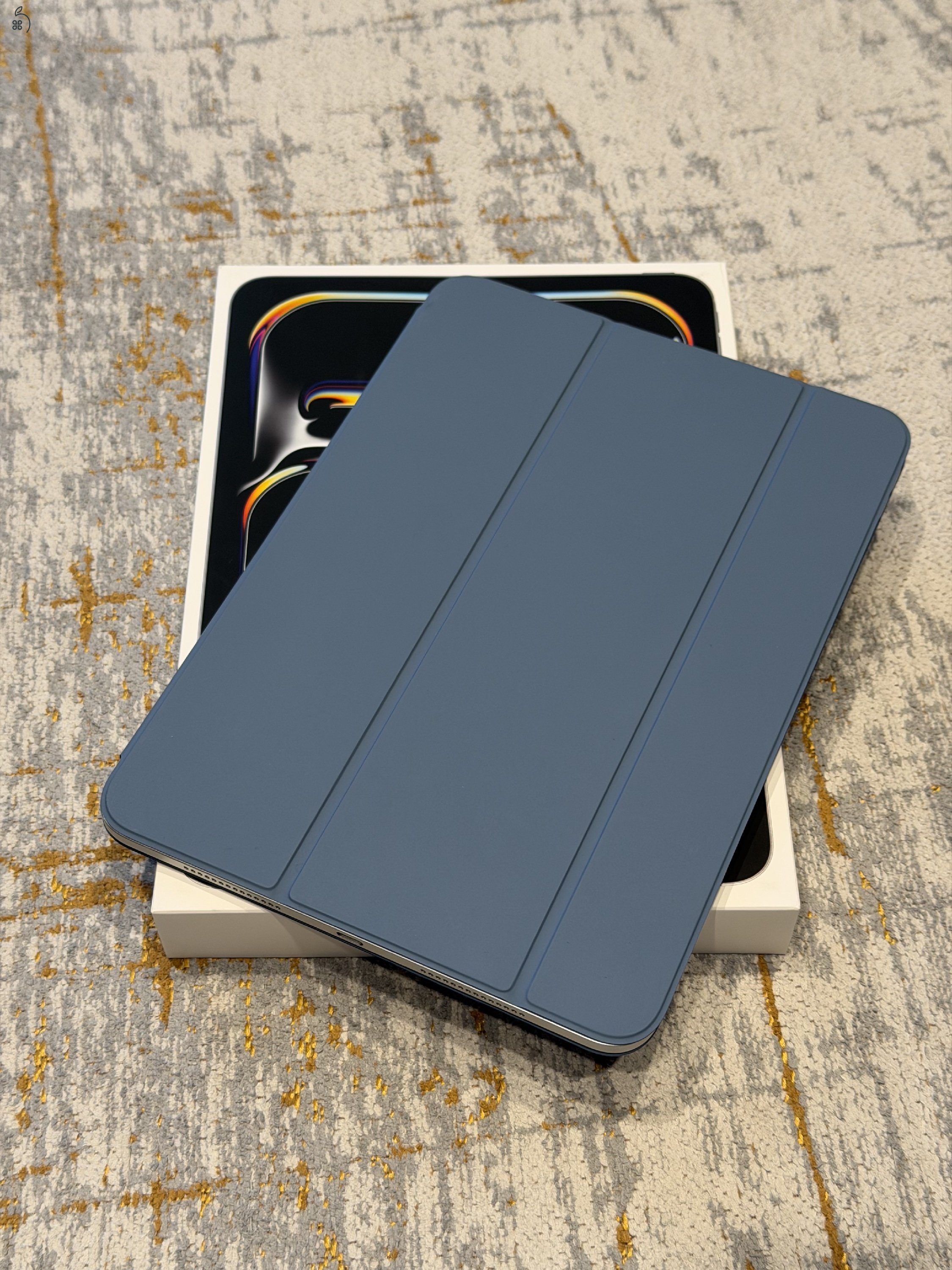 iPad Pro 11″ M4 | ezüst | 512 GB | 95% akku | OLED 120 Hz | újszerű | 1 év 9 hó gari