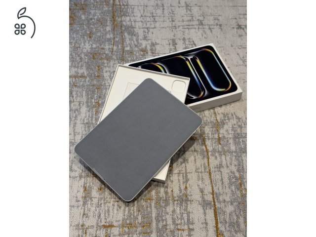 iPad Pro 11″ M4 | ezüst | 512 GB | 95% akku | OLED 120 Hz | újszerű | 1 év 9 hó gari
