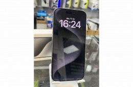 IPHONE 15 PRO 128GB NAGYON SZÉP ÁLLAPOT, GARANCIÁVAL, ÜZLETBŐL, BESZÁMITÁS