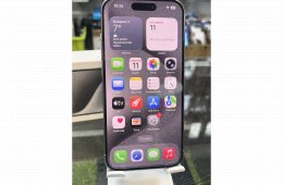 IPHONE 15 PRO 128GB NAGYON SZÉP ÁLLAPOT, GARANCIÁVAL, ÜZLETBŐL, BESZÁMITÁS