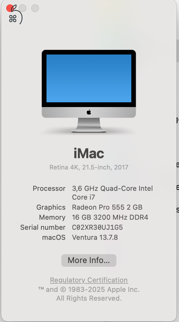 iMac 21.5