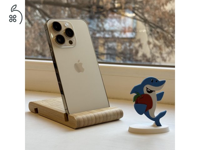 HIBÁTLAN iPhone 14 Pro 128GB Gold-1 ÉV GARANCIA - Kártyafüggetlen, MS4096