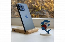 HIBÁTLAN iPhone 15 Pro Max 512GB E-SIM Blue Titanium-1 ÉV GARANCIA - Kártyafüggetlen, MS4262, 95% Akksi