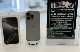 iPhone 16 Pro 128GB Hibátlan/2026.05.29.Apple Gar.Akku 100%/p4631