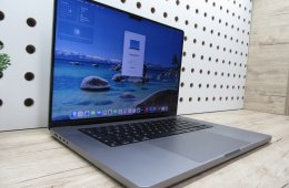 Apple MacBook Pro 16” (2021, M1 Pro) – Liquid Retina XDR + ProMotion 120 Hz, akár 21 óra – 32 GB RAM – 512 GB SSD – Használt, szép állapot – 365 ciklus / 84% akku – 3 hónap garancia