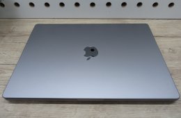 Apple MacBook Pro 16” (2021, M1 Pro) – Liquid Retina XDR + ProMotion 120 Hz, akár 21 óra – 32 GB RAM – 512 GB SSD – Használt, szép állapot – 365 ciklus / 84% akku – 3 hónap garancia