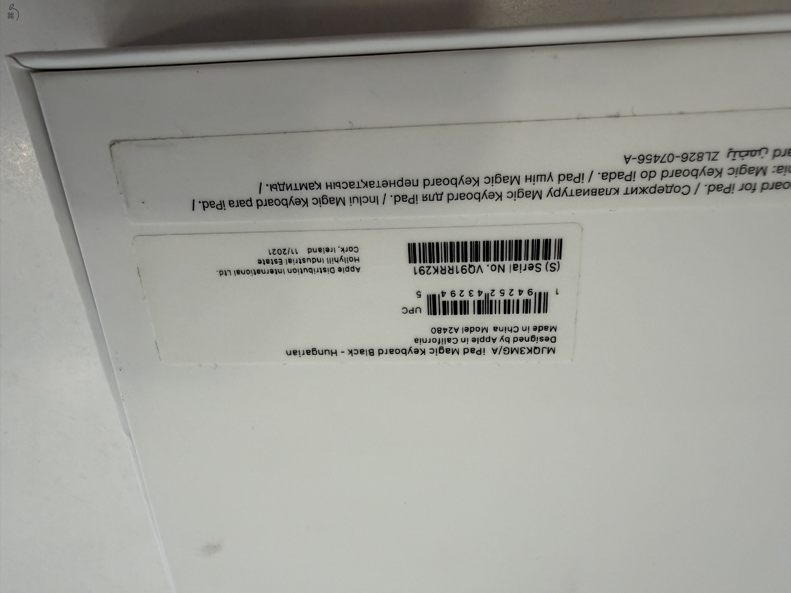 iPad Magic Keyboard(A2480) 12.9