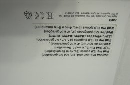 iPad Magic Keyboard(A2480) 12.9