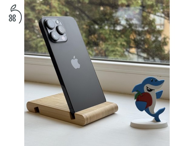GYÖNYÖRŰ iPhone 14 Pro Max 256GB Space Black-1 ÉV GARANCIA - Kártyafüggetlen, MS4143