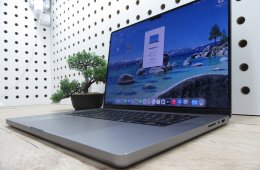Apple MacBook Pro 16” (2021, M1 Pro) – Liquid Retina XDR + ProMotion 120 Hz, akár 21 óra – 32 GB RAM – 512 GB SSD – Használt, karcmentes – 353 ciklus / 86% akku – 3 hónap garancia