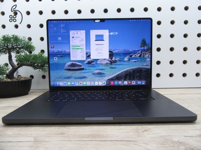 Apple MacBook Pro 16” (2023, M3 Pro) – Liquid Retina XDR + ProMotion 120 Hz, akár 22 óra – 36 GB RAM – 500 GB SSD – Használt, karcmentes – 133 ciklus / 90% akku – 3 hónap garancia