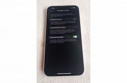 Apple iPhone 14 Plus, Starlight, 128Gb, karcmentes, független, új állapotú, 91%