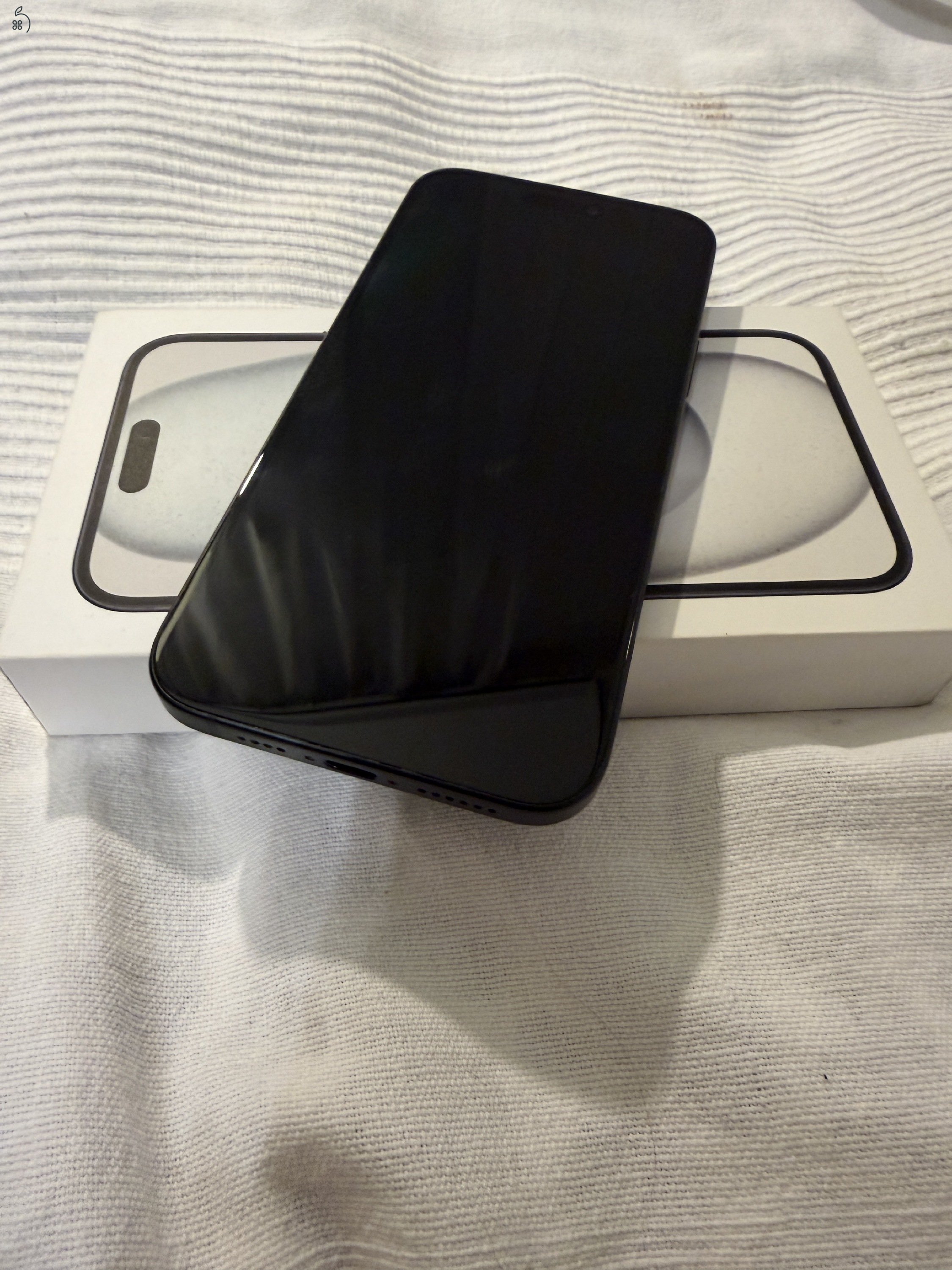 Eladó Iphone 15 plus 128 gb Black