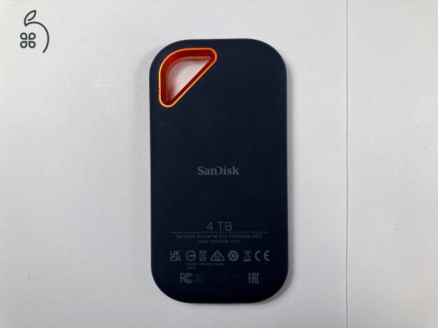 SanDisk Extreme Pro 4TB Portable SSD (V2 - Javított széria!) – 100/100%, Számlás