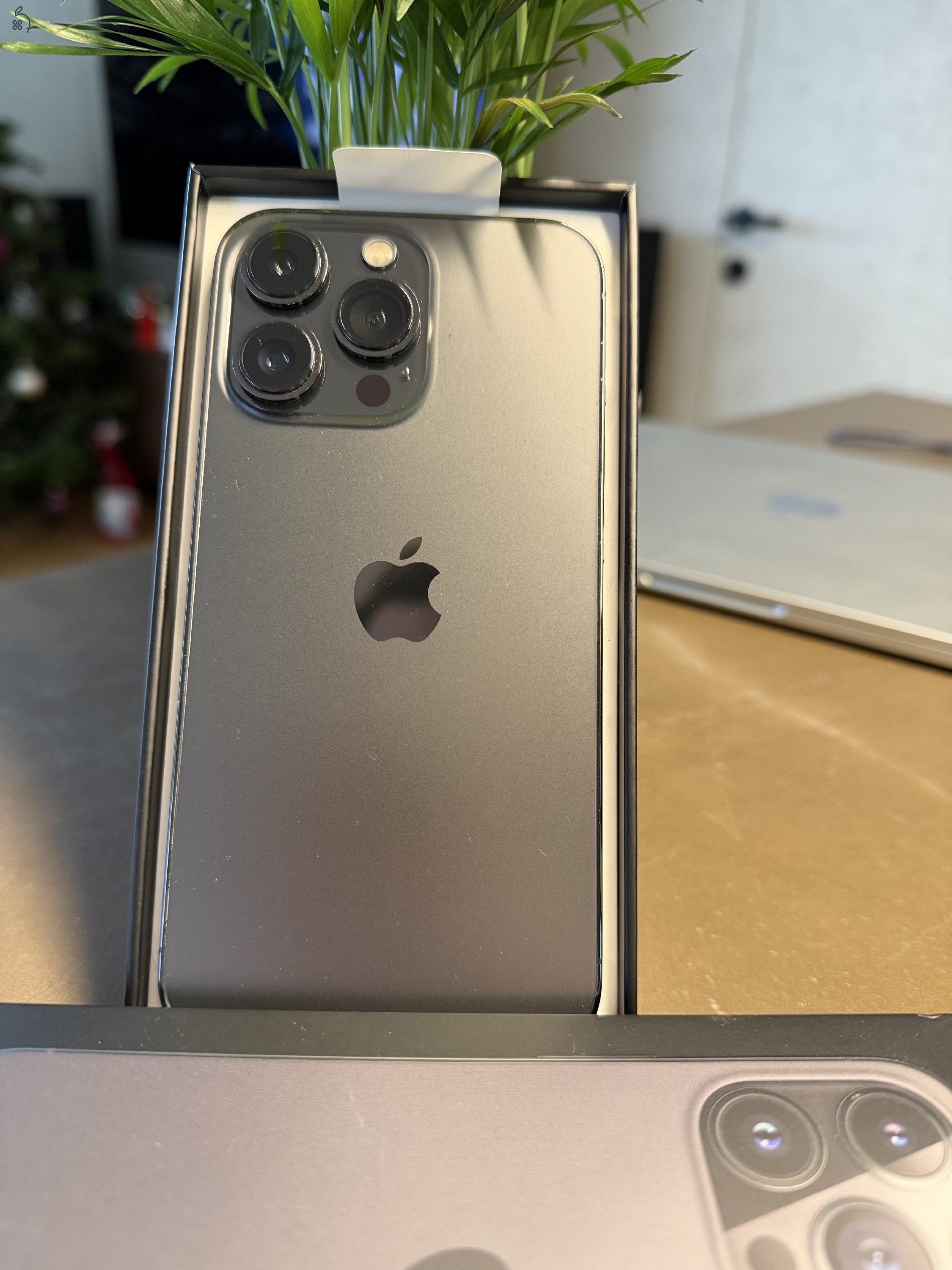 Hibátlan iPhone 13 Pro Graphite 128GB (független)
