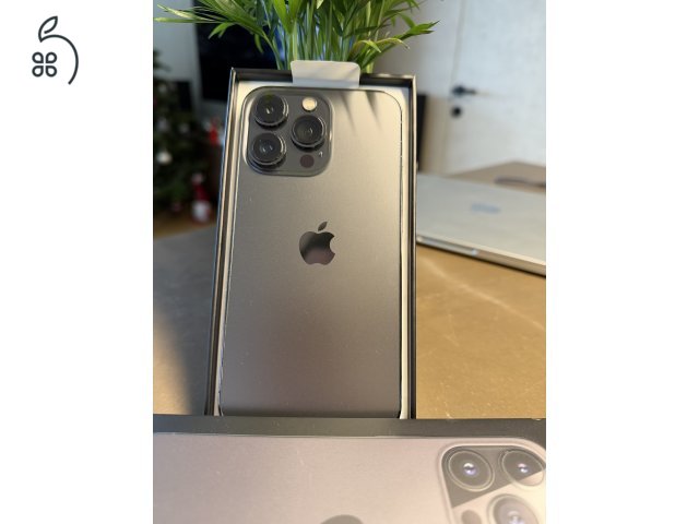 Hibátlan iPhone 13 Pro Graphite 128GB (független)