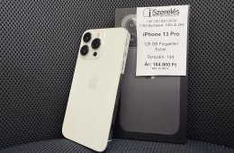 iPhone 13 Pro 128 GB silver új akkumulátorral független (104) iSzerelés.hu