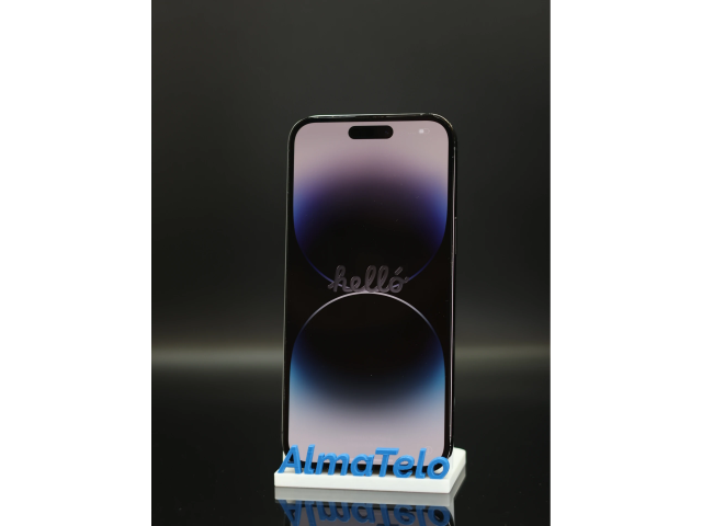 Apple iPhone 14 Pro Max 256 GB Space Black 100% akku - 12 HÓ GARANCIA