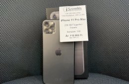 iPhone 11 Pro Max 256GB független fekete akku 100% (105) iSzerelés.hu