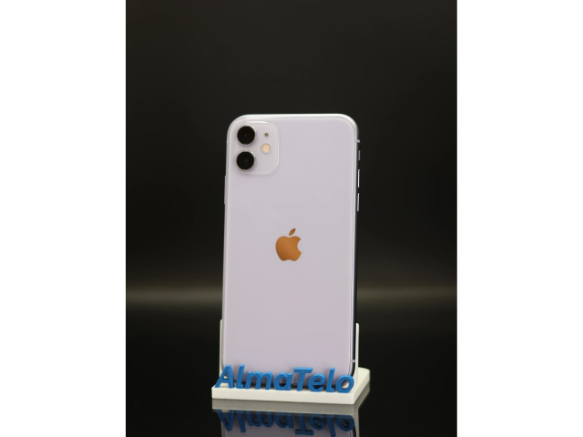 Apple iPhone 11 128 GB Purple 100% akku - 12 HÓ GARANCIA