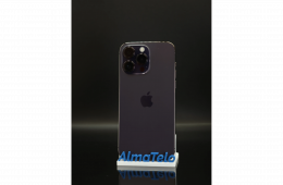 Apple iPhone 14 Pro Max 128 GB Deep Purple 100% akku - 12 HÓ GARANCIA