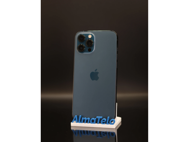 Apple iPhone 12 Pro Max 256 GB Pacific Blue 100% akku - 12 HÓ GARANCIA