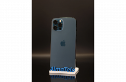 Apple iPhone 12 Pro Max 256 GB Pacific Blue 100% akku - 12 HÓ GARANCIA