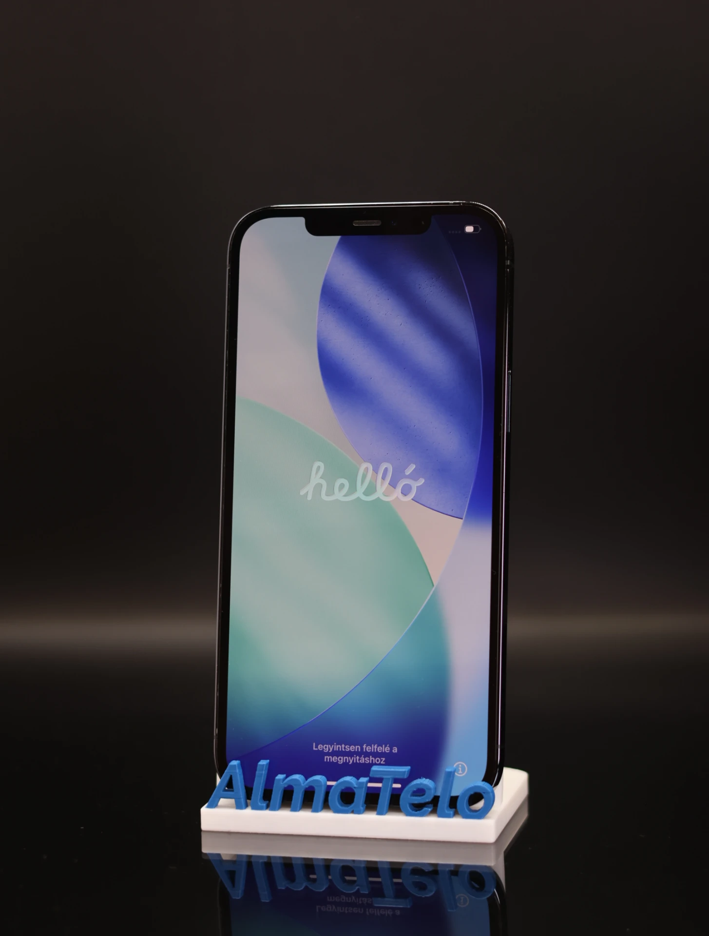 Apple iPhone 12 Pro Max 256 GB Pacific Blue 100% akku - 12 HÓ GARANCIA