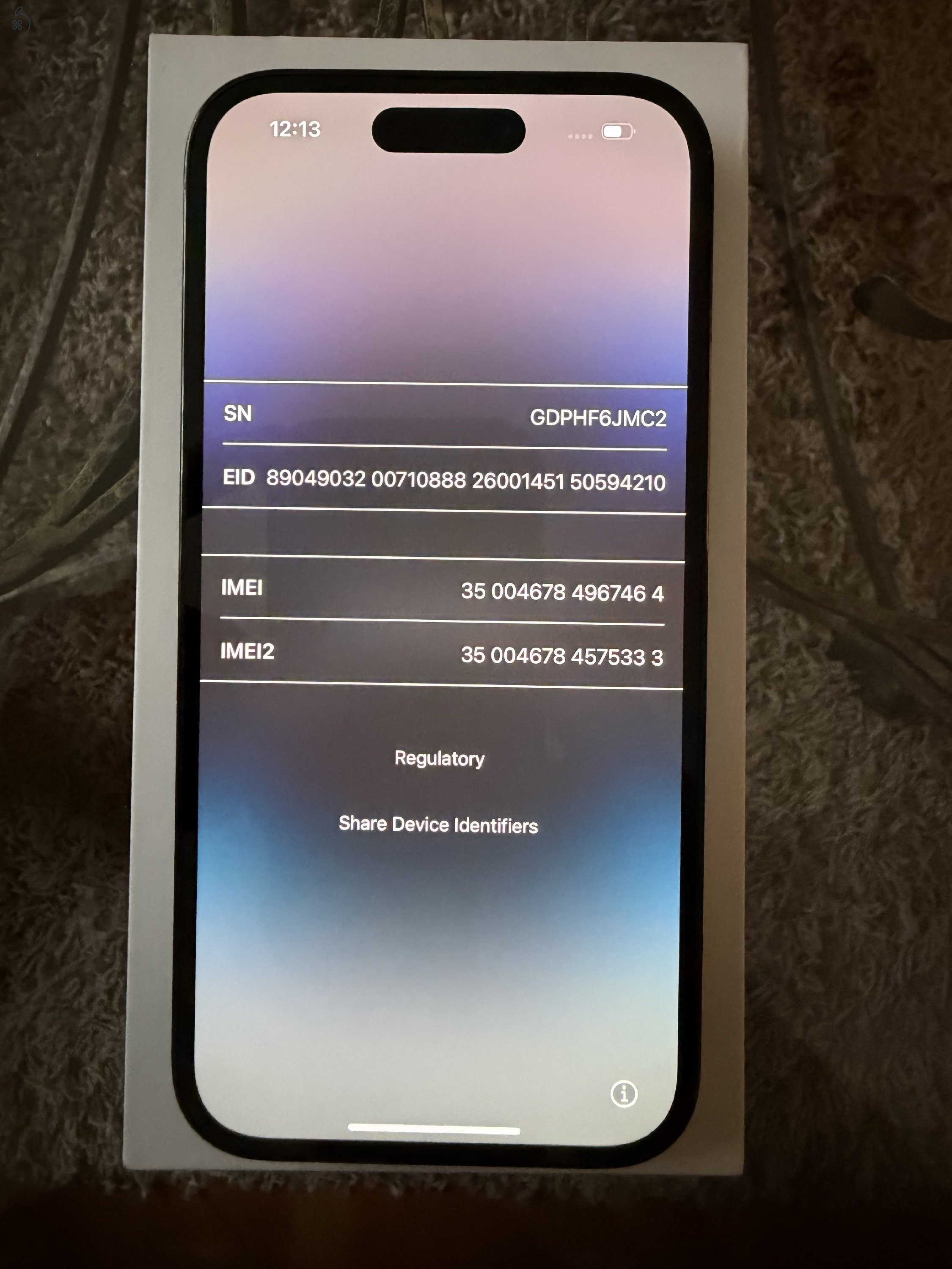 iPhone 14 PRO / 512GB / 10 hó garancia