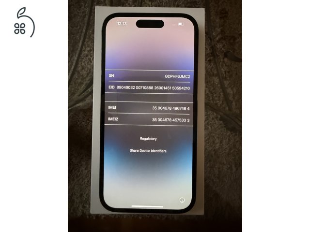 iPhone 14 PRO / 512GB / 10 hó garancia