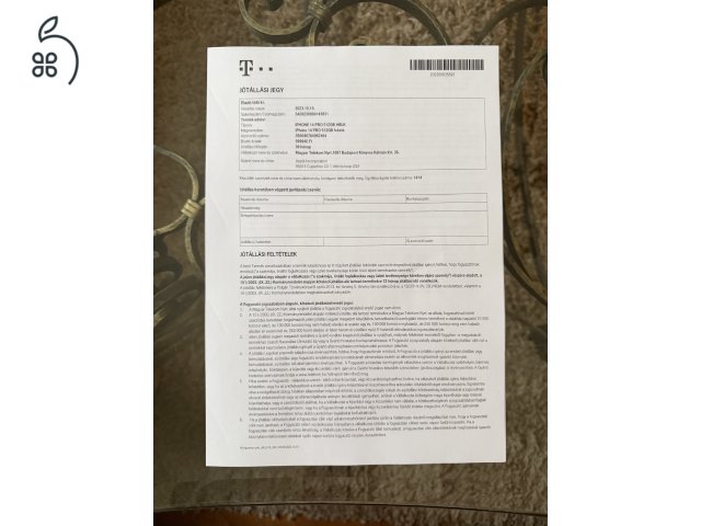 iPhone 14 PRO / 512GB / 10 hó garancia