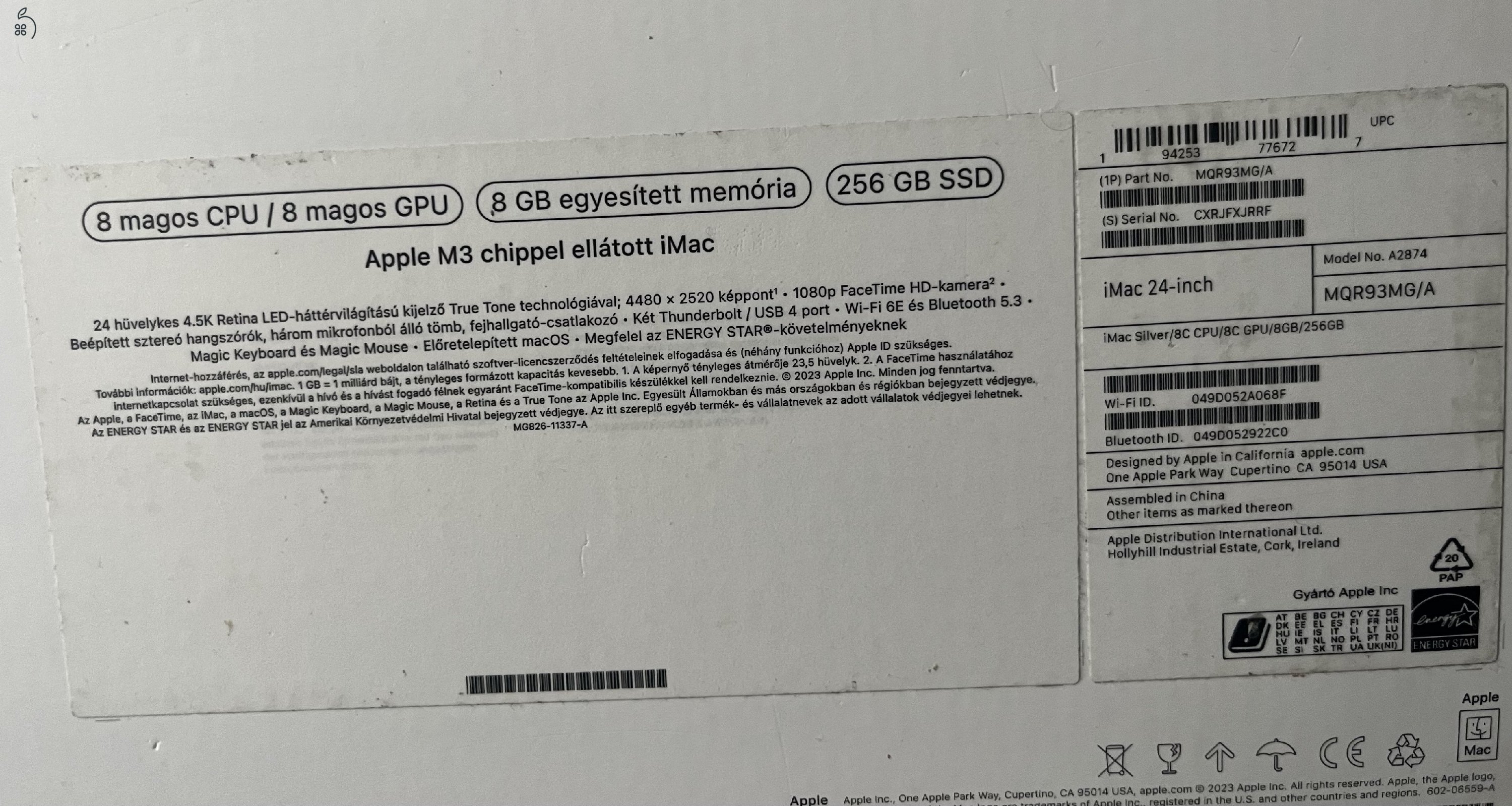 Apple M3 chippel ellátott iMac