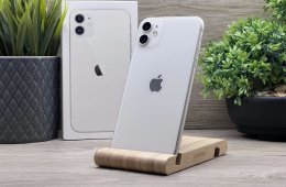 iPhone 11 White 64GB 2 ÉV Garanciával Számlával 100% Akku