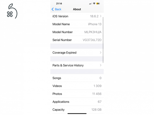 Apple iPhone 13, 128 gb