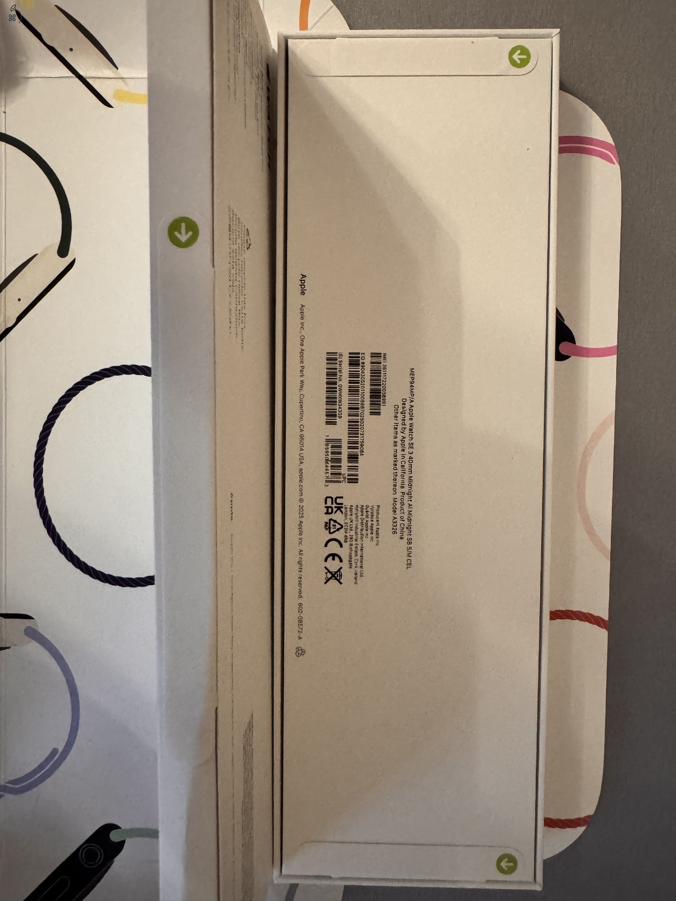 Apple Watch SE3 GPS+Cellular 40MM Midnight  (Bontatlan)